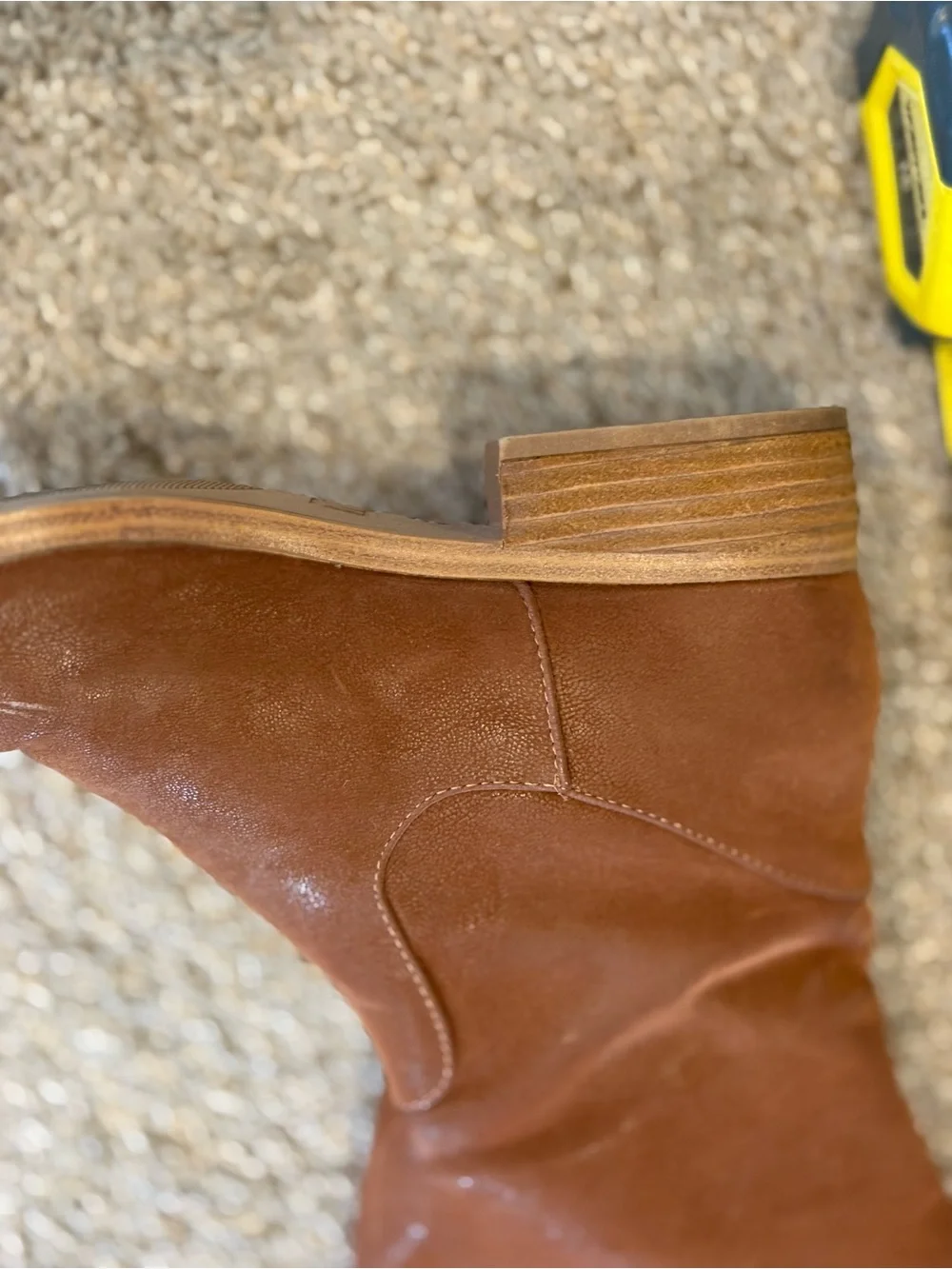 Women's Mia Brand Tall Brown Suede Riding Boot